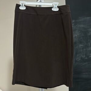 Geoffrey Beene Brown sport skirt